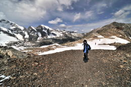 ディアヴォレッツァ[Diavolezza 2978m]展望台の周辺