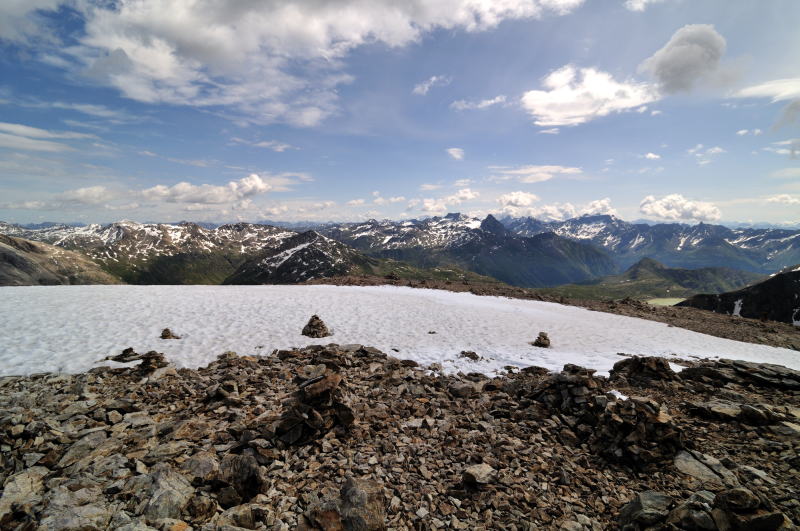 ディアヴォレッツァ[Diavolezza 2978m]展望台の周辺