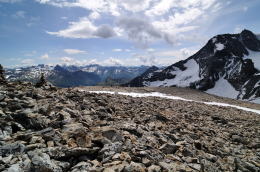 ディアヴォレッツァ[Diavolezza 2978m]展望台の周辺