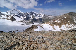 ディアヴォレッツァ[Diavolezza 2978m]展望台の周辺