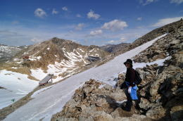 ディアヴォレッツァ[Diavolezza 2978m]展望台の周辺