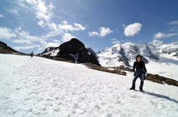 ディアヴォレッツァ[Diavolezza 2978m]展望台の周辺