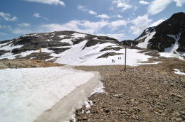 ディアヴォレッツァ[Diavolezza 2978m]展望台の周辺