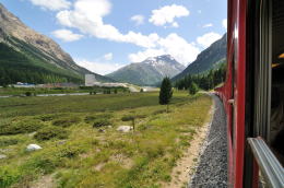 世界遺産に登録されたベルニナ線