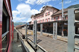 世界遺産に登録されたベルニナ線