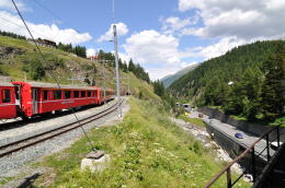 世界遺産に登録されたベルニナ線