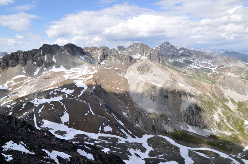 ピッツ・ネイル[Piz Nair]山頂からの眺望