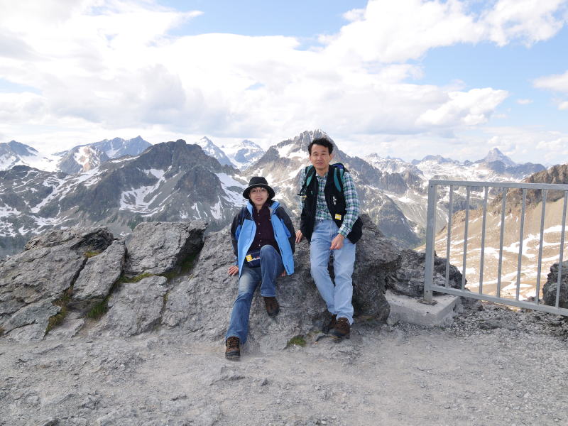 ピッツ・ネイル[Piz Nair]山頂