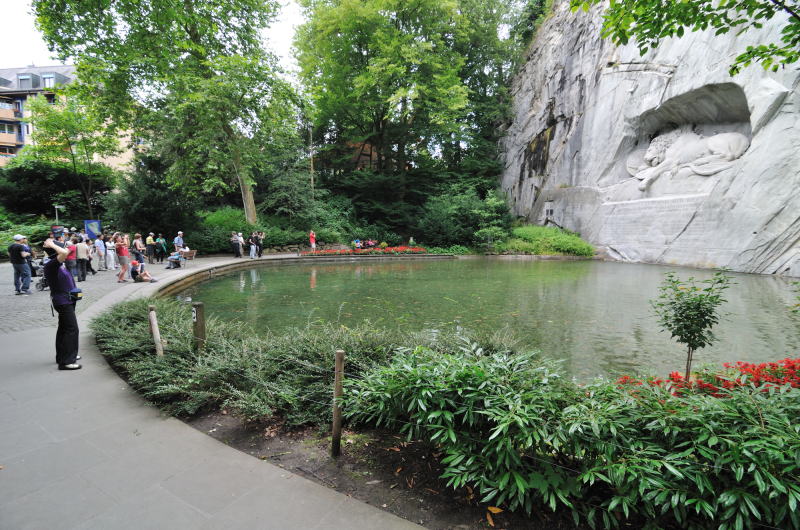 ライオン記念碑[Löwendenkmal](ルツェルン)