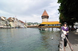 カペル橋[Kapellbrücke](ルツェルン)