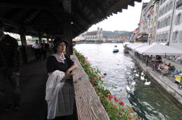 カペル橋[Kapellbrücke](ルツェルン)