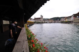 カペル橋[Kapellbrücke](ルツェルン)