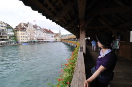 カペル橋[Kapellbrücke](ルツェルン)